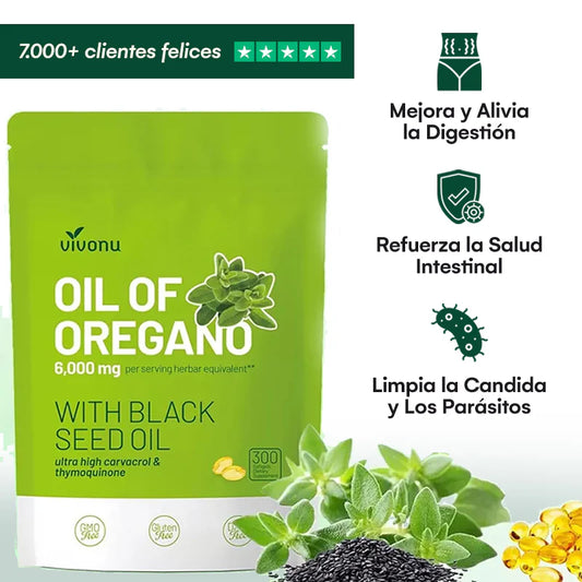 Aceite de Oregano Natural™ –  Bienestar Natural y Cuidado Diario (Oferta 2X1)